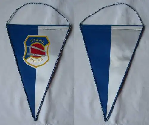 Original DDR Fußball Wimpel Stahl Riesa Oberliga (103826)