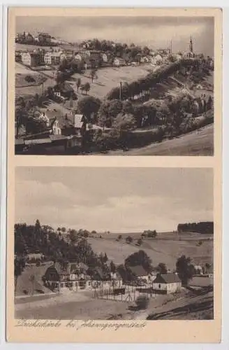 61840 Mehrbild Ak Dreckschänke bei Johanngeorgenstadt 1930