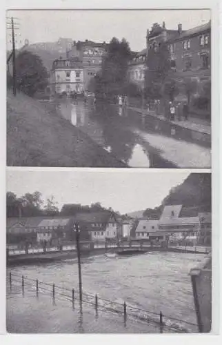 38073 Ak Greiz im Vogtland Hochwasser Katastrophe am 15.August 1924
