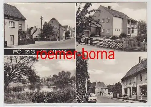 60951 Mehrbild Ak Pölzig Kreis Gera 1971