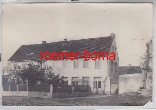 76932 Original Foto Merkwitz Schule um 1930