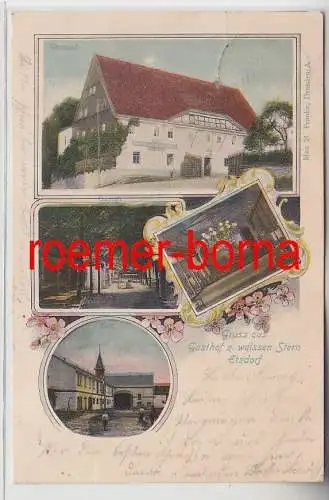 75812 Mehrbild Ak Gruss aus Gasthof z. weissen Stern Etzdorf 1905