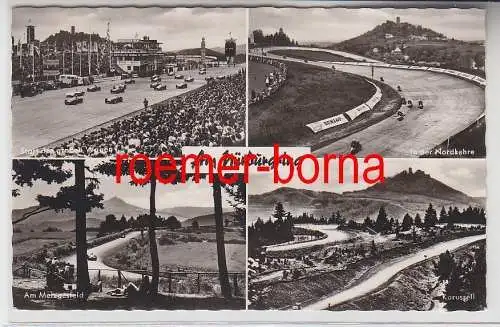 73991 Mehrbild Ak Am Nürburgring 1958