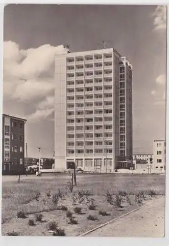82442 Ak Wilhelm Pieck Stadt Guben Obersprucke Hochhaus 1967