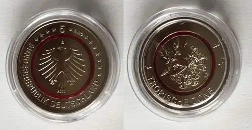 5 Euro Deutschland Tropische Zone - Klimazonen der Erde 2017 G (122714)