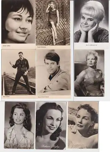 43431/9 Ak von DDR Film Stars Schauspielern um 1960