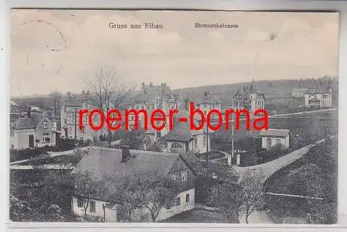 77924 Ak Gruss aus Eibau Bismarckstrasse 1909