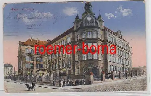 72473 Ak Gera Ostschule 1915
