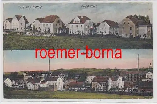 76722 Mehrbild Ak Gruß aus Bretnig Ehrgottstrasse und Niederdorf um 1920