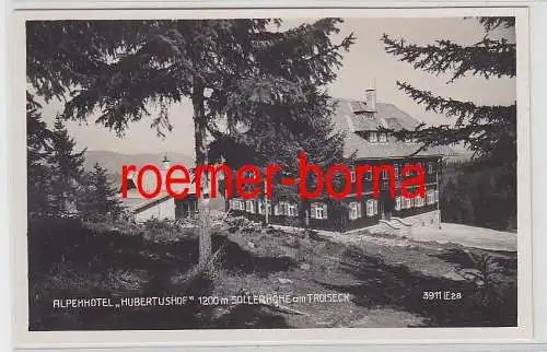 78056 Ak Sollerhöhe Alpenhotel und Pension "Hubertushof" um 1930