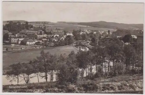 904225 Ak Flöha in Sachsen Gesamtansicht 1936