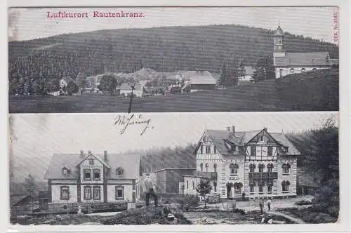 95876 Mehrbild AK Luftkurort Rautenkranz - Blick nach Wiltzschhaus 1907