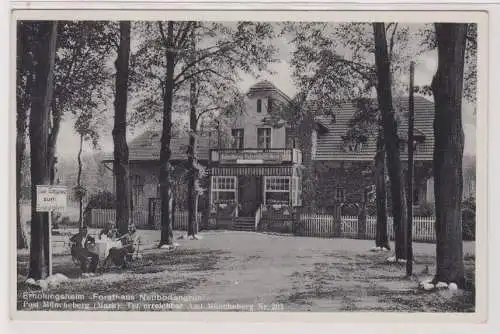 27540 Ak Erholungsheim "Forsthaus Neubodengrün" Post Müncheberg 1940