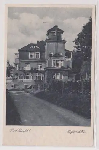 70938 Ak Bad Hersfeld - Blick auf die Wigbertshöhe 1939