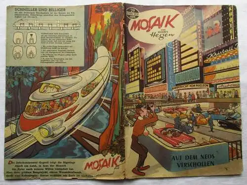 Mosaik von Hannes Hegen Digedag Nummer 29 von 1959 (121078)