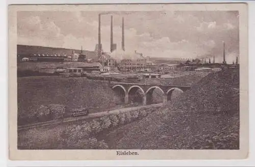 905871 Bergbau Ak Eisleben Krughütte Kupferschiefer Rohhütte um 1910