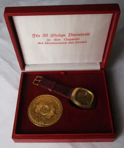 Ehrengeschenk 30jährige Dienstzeit Ministerium d. Innern MdI Glashütte (116855)