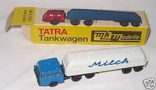 DDR Modellauto Tatra Tankwagen mk-Modelle VEB Modell Konstrukt Leipzig OVP