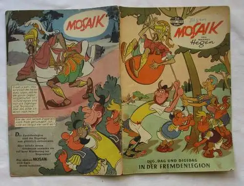 Mosaik von Hannes Hegen Digedag Nummer 20 von 1958 (161167)