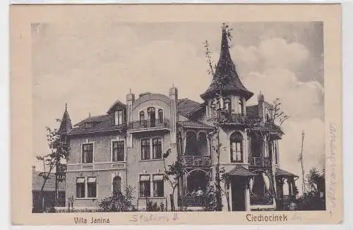 68555 Feldpost Ak Ciechocinek Villa Janina 1915