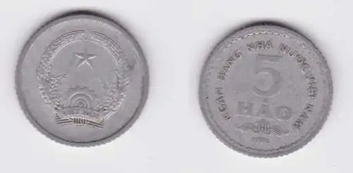 5 Hao Aluminium Münze Vietnam 1976 (130283)