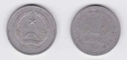 1 Dong Aluminium Münze Vietnam 1976 (139878)