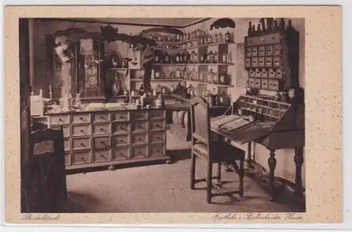 55563 AK Rudolstadt - Apotheke im Birkenheider Hause des Heimatmuseums