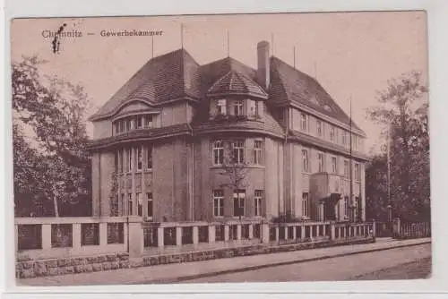 80539 AK Chemnitz - Gewerbekammer, Außenansicht 1929