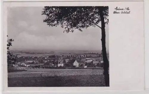 15097 AK Grüna - Oberrer Ortsteil, Gesamtansicht 1940
