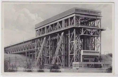 29517 AK Das neue Schiffshebewerk bei Niederfinow-Eberswalde 1934