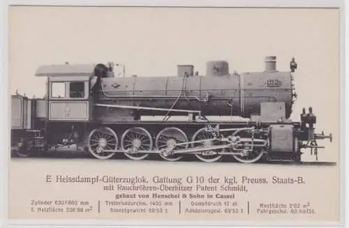 904539 AK K.k. österreichische Staatsbahn Heissdampf-Güterzuglok Gattung G10