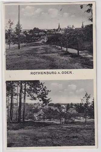 28604 Mehrbild Ak Rothenburg an der Oder Czerwieńsk 1936