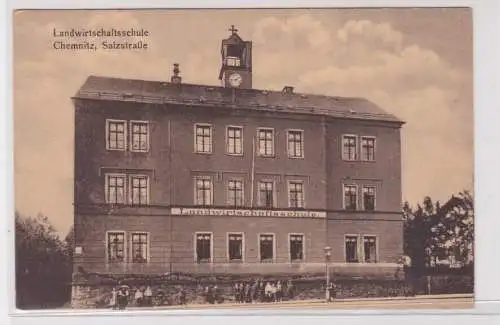 905388 Ak Chemnitz Landwirtschaftsschule Salzstrasse um 1930