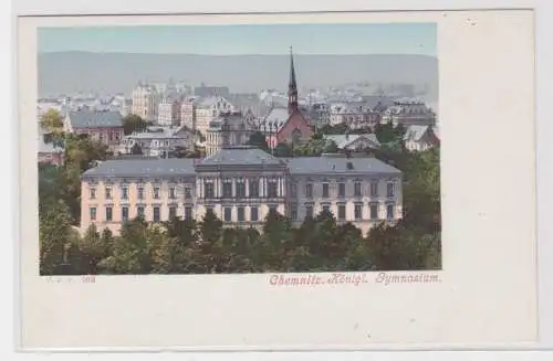905399 Ak Chemnitz königliches Gymnasium um 1900