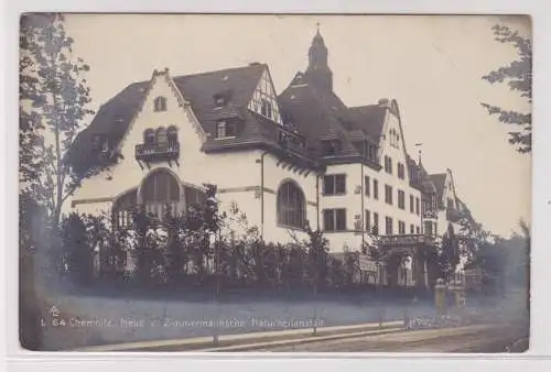 905260 Ak Chemnitz neue v. Zimmermannsche Naturheilanstalt um 1900