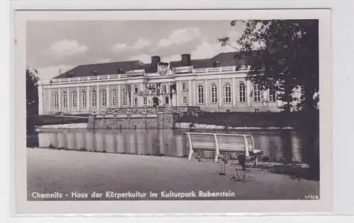 904483 Ak Chemnitz - Haus der Körperkultur im Kulturpark Rabenstein um 1940