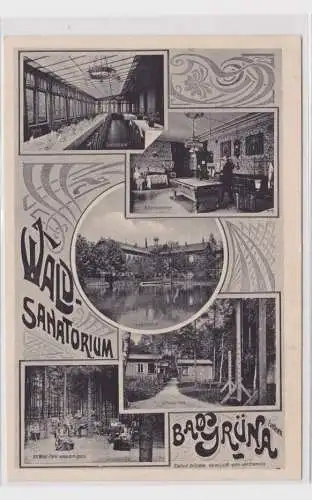 906237 Mehrbild Ak Wald-Sanatorium Bad Grüna in Sachsen 1916