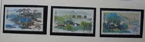 hübsche VR China Briefmarken Sammlung etwa 1991 bis 2000 gestempelt (110194)