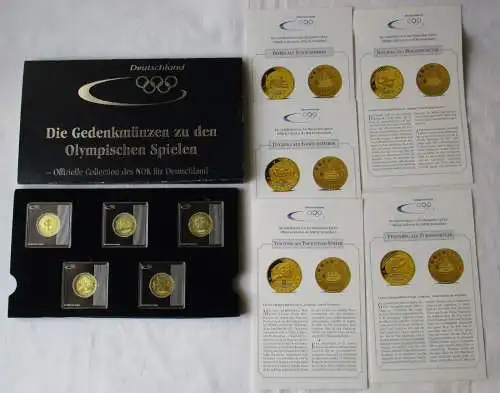 Die Gedenkmünzen zu den Olympischen Spielen Collection des NOK 2008 (105651)