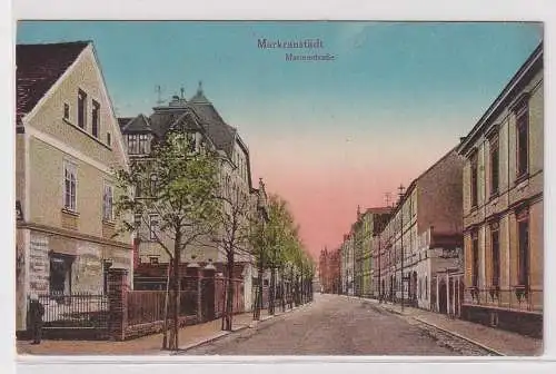 63765 Feldpost Ak Markranstädt Marienstrasse 1918