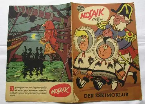 Mosaik von Hannes Hegen Digedag Nummer 86 von 1964 (124852)