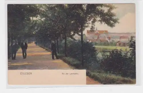 908520 Ak Eisleben an der Landwehr um 1900