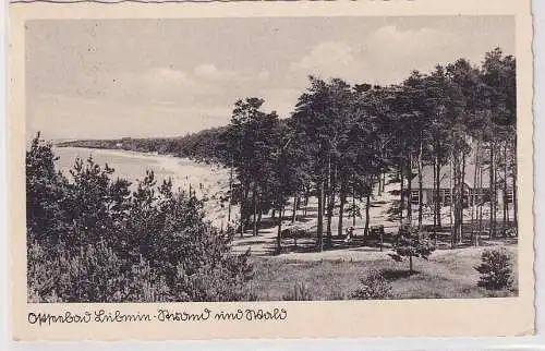 73817 Ak Ostseebad Lubmin Strand und Wald 1942