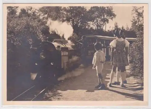 72781 AK Reichsgartenschau Stuttgart 1939 - Fahrt mit der Kleinbahn