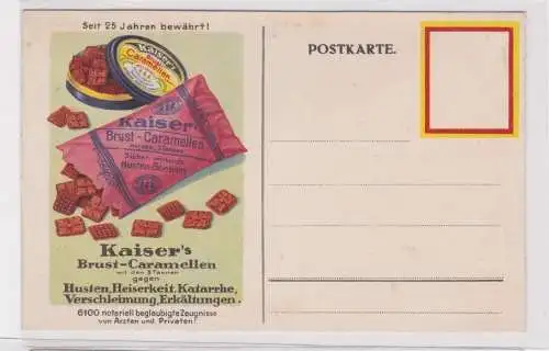 80305 Reklame Ak Kaiser´s Brustkaramellen gegen Husten um 1920