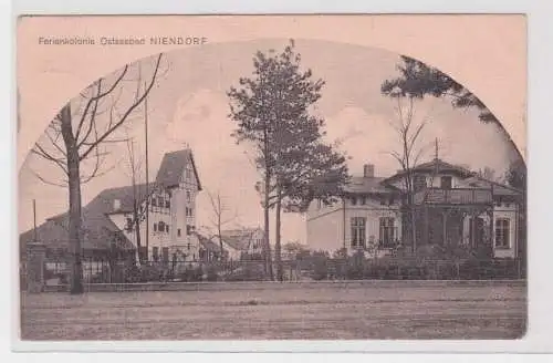 57674 Ak Ferienkolonie Ostseebad Niendorf 1911