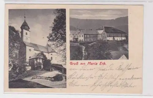 48280 Mehrbild AK Gruss aus Kloster Maria Eck 1907