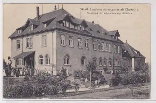 93317 AK Chemnitz - Staatliche Landeserziehungsanstalt Wohnhaus für Mädchen 1925