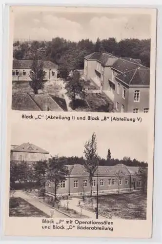 90954 AK Standort-Lazarett Chemnitz - Operationssäle und Bäderabteilung 1940