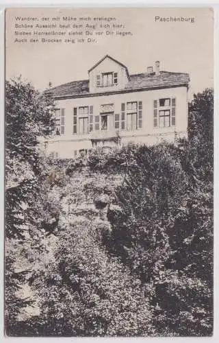 903147 Reim Ak Die Paschenburg 1909